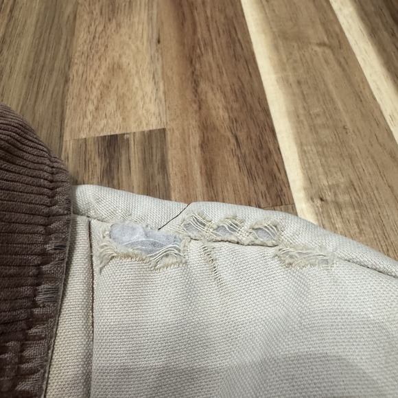 Vintage Walls Jacket Mens M Beige Blizzard Pruf‎ Distressed Workwear Canvas 80s - Picture 5 of 12